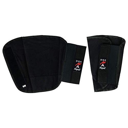 Ninjitsu Noir jambe enveloppe Playwell en taille L conçue pour résister à vos entraînements