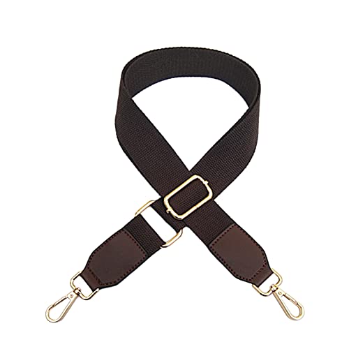 MHwan Correas para Bolsos, Correas Bolsos Bandolera, Hebilla de Metal Ajustable Correa de La Bolsa de Cuero de La PU 3.8cm, Adecuado para Bolsas de Hombro, Bolsas Crossbody, Bolsas de Lona (Marrón) Cover