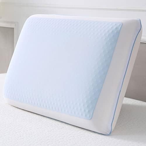 Classic Brands Reversible Cool Gel and Memory Foam Double-Sided Pillow, Soft and Comfortable Orthopedic Support, Standard
