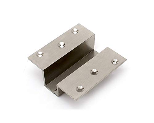 Image of Brass W Hinges 3 INCH Pack of 12 PCS (Silver Matte Finish)