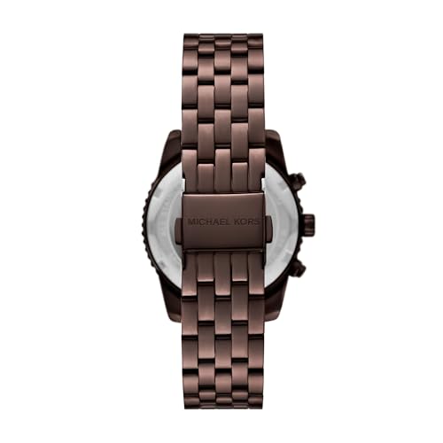 Image of Michael Kors Bryant Brown Quartz Stainless Steel Watch MK7559