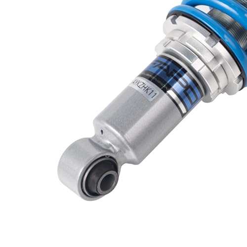 Image of FAPO PS+ Coilovers for Honda CR-V 2002-2006 RD, for Honda Stream 2000-2006 RN 16 Level Damping Adjustable Height Mono-Tube Lowering Suspension Strut Kits(Blue)