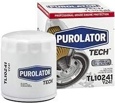 Available for just about every passenger car and light truck on the road today, PurolatorTECH Oil Filters offer reliable engine protection to meet or exceed original factory performance, along with Dirt Removal Power™ to help keep your customers' engines free of harmful contaminants. While incorporating the latest in filtration technology at a competitive price, PurolatorTECH Oil Filters offer broad coverage for domestic and import, and speed to market philosophy. Over 99% VIO coverage with expanded line. Engineered for OE fit, form and function. Proven filtration performance for all oil types and viscosities. 96.5% Dirt Removal Power. Rugged internal construction. Anti-Drainback Valve protects against dry starts and oil leaks. Wear resistant, metal end caps provide stability and integrity. Bypass Valve and Metal Center Tube allow for optimum oil flow. Up to 5,000 miles between oil changes. Multi-Fiber, High Density Media provides for proven performance for all oil types. Made in USA
- PurolatorTECH TL10241 Oil Filters (Pack of 6)