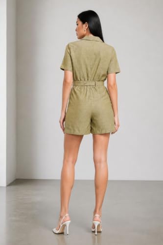 VIRGIO green linen jumpsuit – image 6