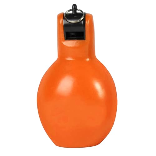 2 Piezas Silbatos Portátiles de Entrenamiento PVC Verde y Naranja miniatura 5