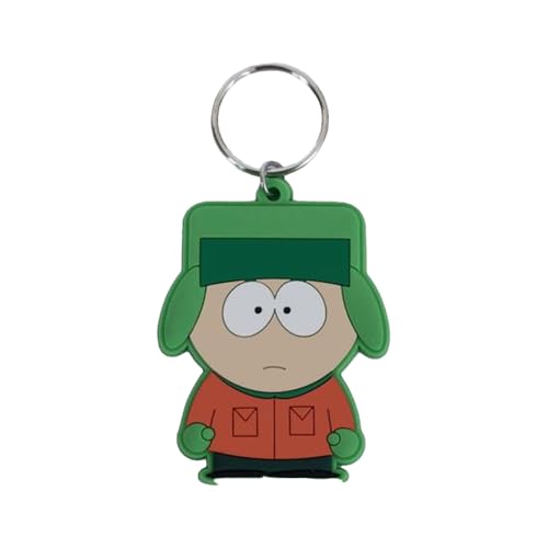 South Park PVC Kyle Keychain (One Size) (Green/Orange)