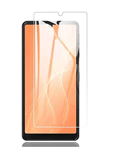 For AQUOS Sense4 Basic ガラスフィルム 強化ガラス 液晶保護フィルム 【干渉しない/指紋防止/貼り付け簡単/気泡ゼロ/旭硝子】