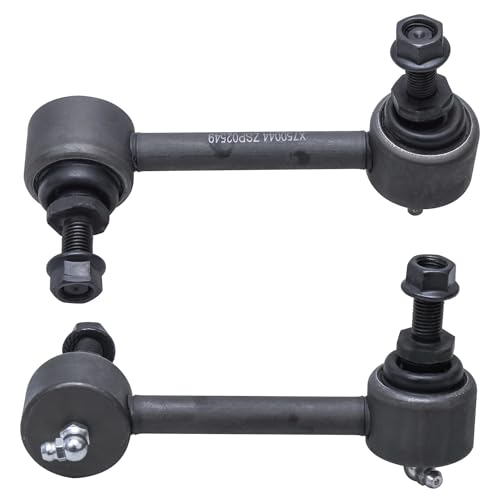 Image of Detroit Axle - Rear Lateral Control Arms Sway Bars for 2003-2009 Nissan 350Z 2003-2007 INFINITI G35, Lower Forward Lateral Control Arms Sway Bar End Links 2004 2005 2006 Replacement