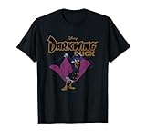 Disney Darkwing Duck Iconic Retro Distressed Big Chest Logo T-Shirt