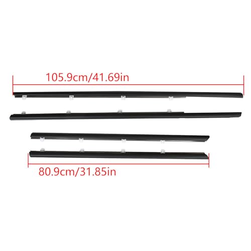 Weatherstrip Window Moulding Trim Seal Belt Replacement for 2012-2015 Civic
