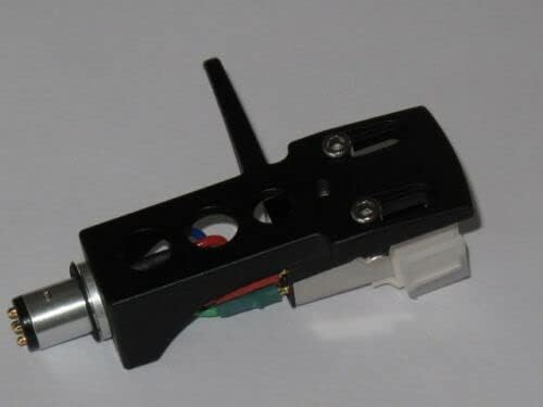 Black Headshell + Replacement Audio Technica AT3600L Cartridge + Diamond Stylus