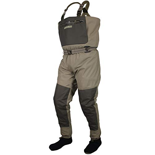 Paramount Outdoors Deep Eddy Breathable Stockingfoot Fishing Wader Regular And Stout Sizes (Elk, Xxx-Large) #TOP1