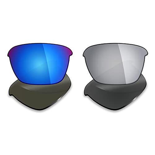 Image of Mryok 2 Pair Polarized Replacement Lenses for Oakley Thinlink Sunglass - Options