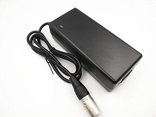 SANS 42V Charger Microphone Head XLR Connector for 36V Lithium Li-ion Battery Electric Bicycle Wheelchair Battery