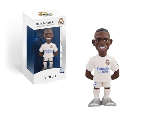 MINIX Vinicius Junior Real Madrid Model - Collectible Vinicius Junior 12cm Figure Sports Football Icon Range for Fans MINIX Vinicius Junior Real Madrid Model - Collectible Vinicius Junior 12cm Figure Sports Football Icon Range for Fans
