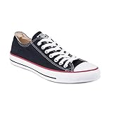 Tênis Feminino Converse Chuck Taylor Lona Preto+vermelho 36