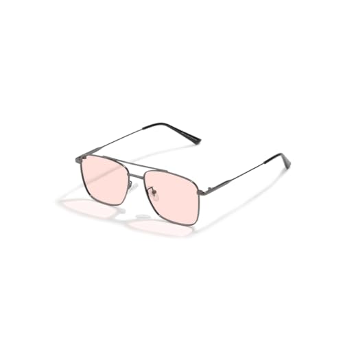 Image of SAM AND MARSHALL VEIN Sunglass I 400% UV Protection I Metal Sunglass I Square Sunglass I Double Bar I Unisex