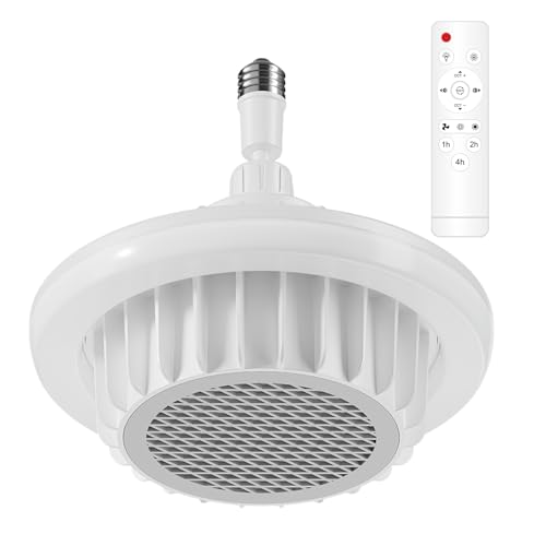 Luz del Ventilador del Calentador de baño - Lámpara de calefacción eléctrica de 600W montada en el Techo con Control Remoto | de Ventilador de Techo para Dormitorio, Cocina, Sala de Estar,