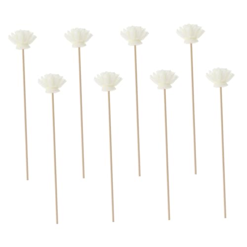 Sosoport 24piezas Difusor De Flores Secas Aromáticas Decoración Hogar Varillas De Fragancia Difusor De Aromas