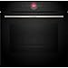 Bosch HBG7341B1 - Forno Da Incasso Smarter Serie 8, 60 X 60 Cm, Made In Germany, Nero, Resistente Allo Sporco E Autopulente, Air Fry, Bosch Assist Automatico, Aria Calda 3D, Touch Screen A Colori E - 3