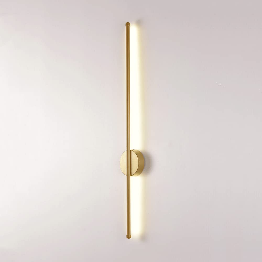 Luces LED de pared en aluminio con diseño vanguardista de aplique interior arquitectónico