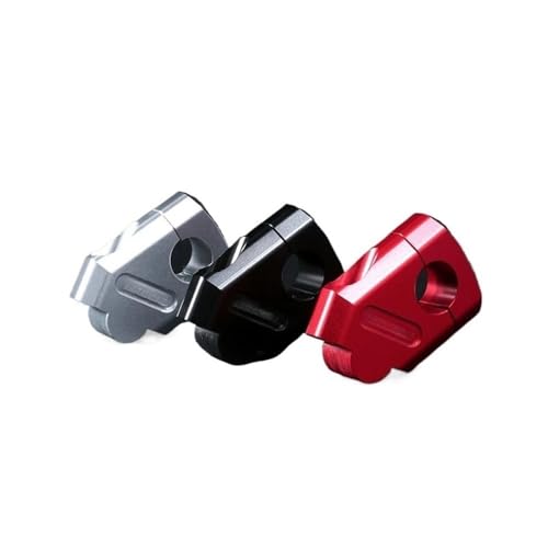 Riser de guidon moto 28mm : rehausseur ergonomique rouge pour Deauville 700