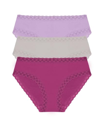 Image of Natori womens Bliss Girl Brief 3-pack Panties, Bliss Girl Brief 3-pack Panties