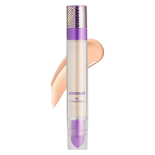 Uitseld Concealer Wand - 4 in 1 Waterproof Concealer Full Coverage - Radiant Brightening Hydrating Cc Cream Cosmetics 7.5ml for Women