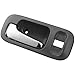 Lcyolada 82216 Front Driver Side Interior Door Handle for Honda CR-V 1997 1998 1999 2000 2001,Replaces 72164-S10-A11ZA, Gray Housing with Chrome Lever