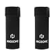 NICECNC Vordergabelsocken, 15,2 cm, Gabeldichtungsschutz, Upside-Down-Gabeln, 37–50 mm, Gabelrohr, Compatible with V-Twin Sport Cruiser Adventure Touring Custom oder Dual Sport Bike, Schwarz