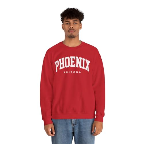 Phoenix Arizona Adult Unisex Crewneck Sweatshirt3