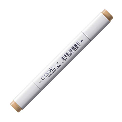 Copic Marker with Replaceable Nib, E31-Copic, Brick Beige
