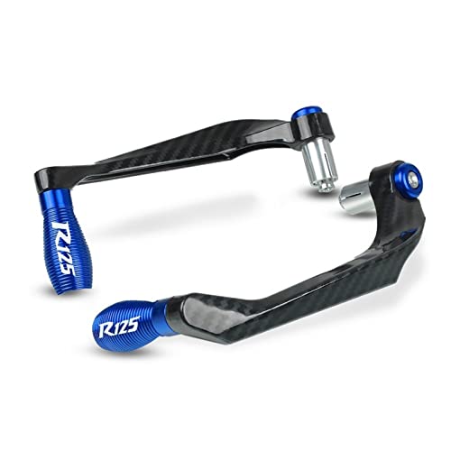RJKZX Protection de guidon Pour Y-AMAHA YZF R125 YZFR125 YZF-R125 2008-2017 2016 Moto 7/8 22mm Guidon Frein Embrayage Leviers Protecteur Garde Proguard(Turquesa)