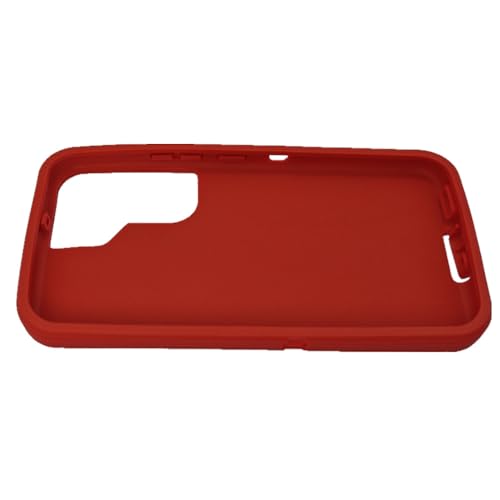 Replacement TPE Rubber Outer Skin Compatible with Otterbox Defender Case for Samsung Galaxy S22 (Red) by Michael Aabbye - Used condition - Image 7