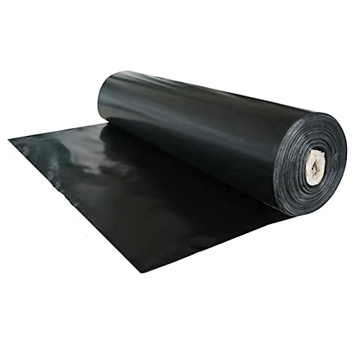 Membrane imperméable en PEHD élastique et bâche noire résistante pour grand bassin
