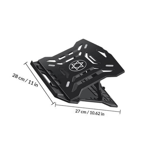Soporte portátil ajustable para laptop plegable Healeved miniatura 2