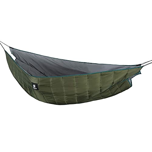 Onetigris Shield Cradle Winter Double Hammock Underquilt & Featherlite Ultralight Sleeping Quilt #TOP1