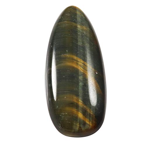 Cabochon œil de tigre bleu véritable 32,3 carats pour réparer vos bijoux