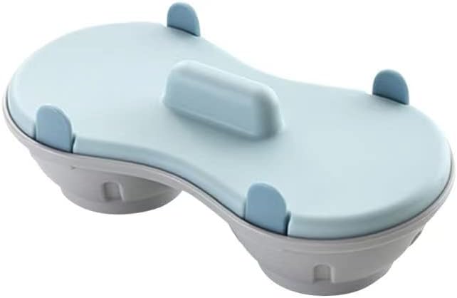 Microwave Cookware Egg Poacher, Microwave Oven Egg Boiler, Egg Steamer, Quick Egg Cooking, for Nutritious Breakfast, Poached Eggs, Restaurant (Light Blue)
