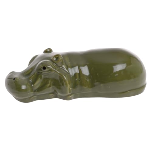 Seaside No.64 - lustige Schwimmfiguren aus Porzellan - ausgefallene Teichdekoration für den Heimathafen - wasserfest - schöne Accessoires für Garten/Balkon/Terrasse - Geschenkidee (gr. Nilpferd, grün) Seaside No.64 - lustige Schwimmfiguren aus Porzellan - ausgefallene Teichdekoration für den Heimathafen - wasserfest - schöne Accessoires für Garten/Balkon/Terrasse - Geschenkidee (gr. Nilpferd, grün)