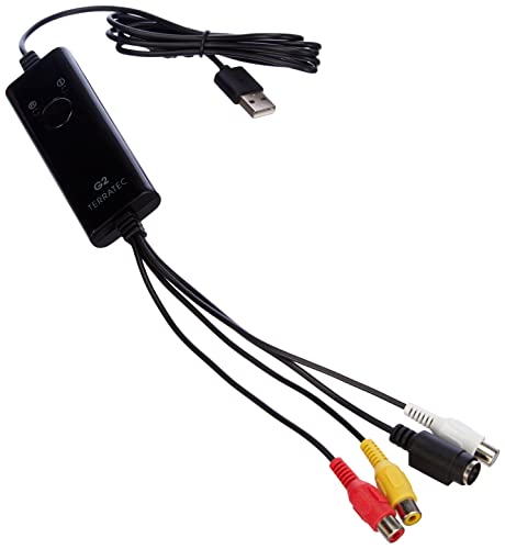TerraTec G2 USB 2.0 Audio/Video Konverter - Digitalisieren und bearbeiten Sie Videos von jeder analogen Quelle…