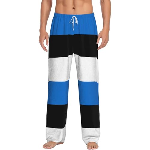 Pantalon pyjama flanelle Estonie homme fini le froid nocturne avec ce bas élastique