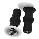 ✔✔The tapones de goma se deslizan en los agujeros perfectamente y al apretar los tornillos, se aplastan en los agujeros para hacer un buen ajuste apretado