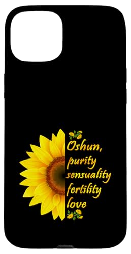 Oshun Orishas Goddess Oxum Ifa Yoruba Religion Gift Black �X�}�z�P�[�X iPhone 15 Plus �p