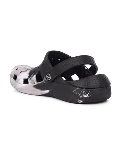 Image of Liberty A-HA LPMXT-961E Casual Clog for Men | Slip-On Slingback Clogs for Walking & Outdoor Use | Solid Pattern, Trendy Stylish Fashionable Sandals with Comfortable and Lightweight Home Footwear