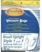 36 BISSELL DESIGNED TO FIT 1&7 MICRO VACUUM BAG + 2BELT by EnviroCare