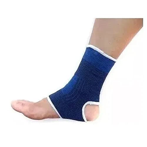 Tornozeleira Ajustável Elástica Proteção Esporte Tornozelo Calcanhar Compressão Articulação Pés