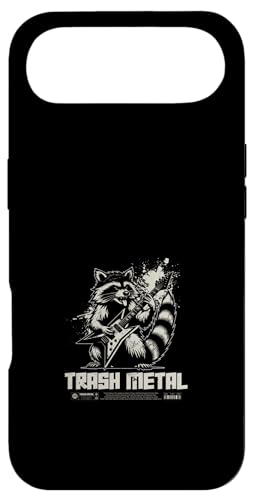 Trash Metal Raccoon Rocking Guitar �X�}�z�P�[�X iPhone Air �p