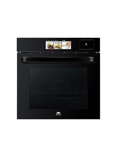 MILLEN 60cm Built In Electric Combi Steam Oven with TFT Display, 56 Smart Recipes, 66L - 3Y Warranty, MEOS 605 BL