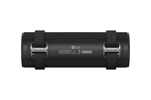 LG xboom Grab, Enceinte Bluetooth sans Fil, Mini Enceinte Bluetooth, Étanchéité IP67, Autonomie de 20h,Compatible avec (Google, Siri, Alexa)